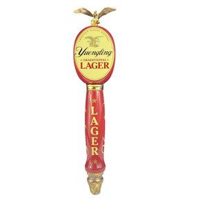 Yuengling Traditional Lager 3D Gold Eagle Topper Beer Tap Handle 13" Tall